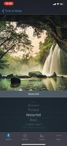 Did you know that SnoreLab lets you play soundscapes to help you drift off? Choose from an array of sounds and set how long you want them to play. | SnoreLab