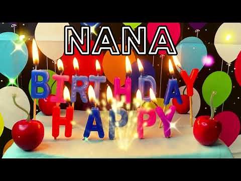 Happy Birthday to You Nana