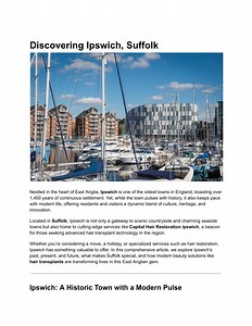 Discovering Ipswich, Suffolk - SlideServe