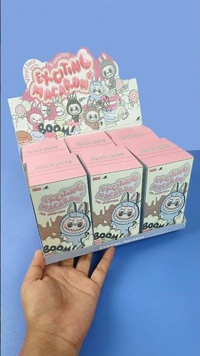 Unboxing Labubu buatan sendiri ,DIY Blind box Labubu #DIY #labubu #unboxing #excitingmacaron