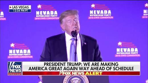 "I have a great nickname for her... Wacky Jacky." Moments ago at the Nevada GOP state convention, President Donald J. Trump unleashed his nickname on Democrat Jacky Rosen for Nevada. | Fox News
