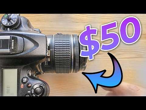 Nikon AF-P 18-55mm Lens Review (Only $50!)