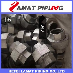 [Hot Item] SGS/TUV/UL/FM Approved Galvanized Malleable Iron Pipe Fitting Conical Joint Union