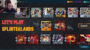 Let's Play 10 Splinterlands WILD Ranked Battles (Gameplay w/ Commentary)
