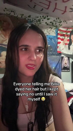 I low key didn’t believe them at first 😭 @BILLIE EILISH #billieeilish #hairera #fyp #relatable #billiefan
