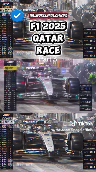 Exciting Highlights from F1 Qatar Race 2025 Part 3