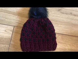 Knit the EASY Hat in stockinette stitch!