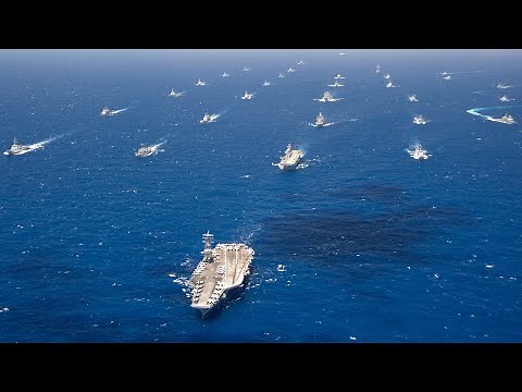 World's Largest Maritime Exercise RIMPAC - Aerial View | Ten Nations
