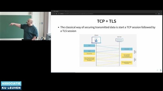 COSIC Seminar Secure Transport Protocols (Hosam El Koulak) | COSIC (KU Leuven)