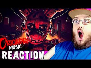Five Nights at Freddy's Song | "I ALWAYS COME BACK" | Oricadia (Animated Music Video) #FNAF REACTION