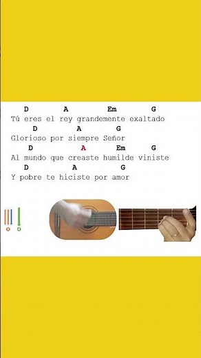 Alabanza Cristiana | Vine A Adorarte | Acordes fáciles (Guitarra)