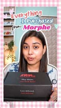 Everything I Tried From Morphe 🎀