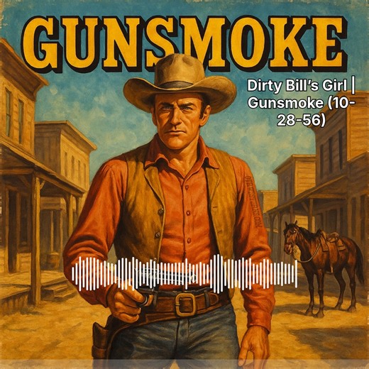 Here’s a new clip from Dirty Bill’s Girl | Gunsmoke (10-28-56)! Listen to the full episode here: https://play.headliner.app/episode/29777468 | Old Time Radio Westerns