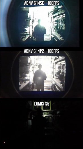 Best Digital Night Vision - ADNV G14P2 vs ADNV G14SE vs Camera #shorts