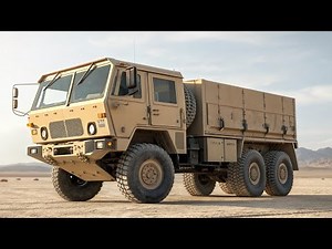 “M1083 FMTV 4x4 – The U.S. Army’s Most Reliable Cargo Warrior!”