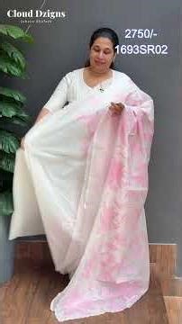 Ep 1693 | Awesome Applique Work Sarees | Cloud Dzigns |