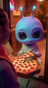 Alien’s First Pizza Delivery Experience 🍕👽