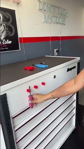 These Magnetic Buttons Offer A Strong Yet Gentle Grip For Your Tools 💪🧲 ‪@MechanicDreamGirl‬