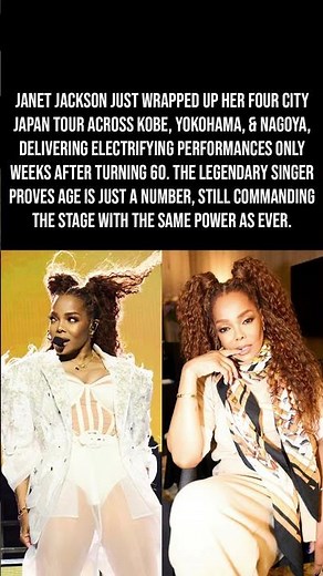 Janet Jackson Just Wrapped Her Japan Tour At 60 And Still Looks Incredible! 👑🎤🔥