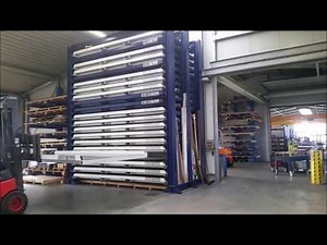 Maurer Metallbau Blechregal - Lager mit Kassetten