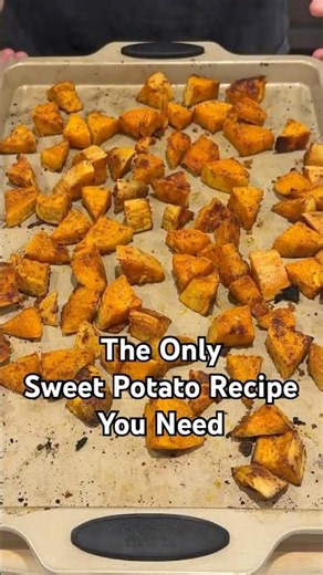 Crispy Roasted Sweet Potatoes Recipe