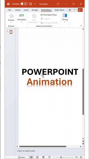 PowerPoint Animation Copy Trick 😱 | 1-Click Animation Hack #Shorts #PowerPoint #PowerPointTricks