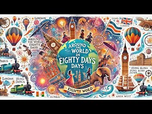 🌍 Around the World in 80 Days: Epic Adventures | Bedtime Stories for Kids | Classic Tale