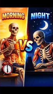 Morning Work vs Night Work – Which Is More Productive? 🧠🌅#best time to workproductivity science