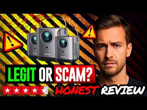 Toptro Mini Projector Review Picture Quality Features and Results 2025!