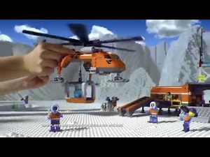 LEGO City Arctic - 2014 Commercial - 60034 Arctic Helicrane & 60036 Arctic Base Camp