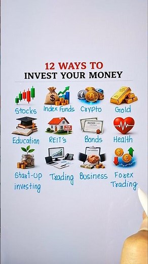 12 Ways To Invest Your Money 💰 🤑