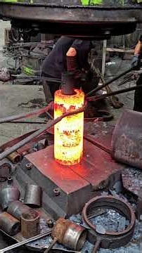 Inside the forging factory Watch Skilled Forgers Control This Massive Steel #process #forging #Metal
