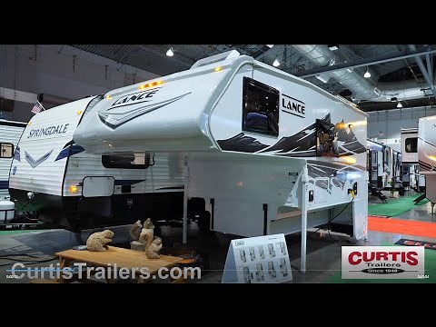Lance 960 long bed truck camper ‪@curtistrailers‬