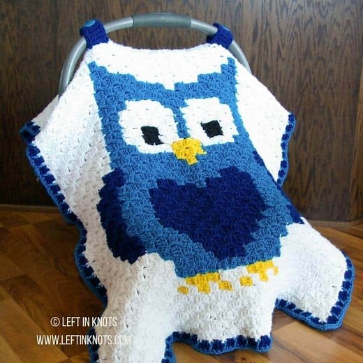 Crochet Car Seat Canopy - Free Pattern