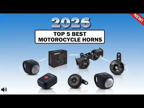 Top 5 Best Motorcycle Horns 2026 📢 Loudest Horn for Motorcycle