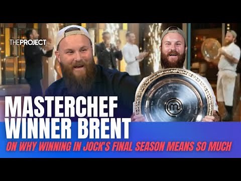 Masterchef Winner Brent On Why Winning In Jock's Final Season Means So Much