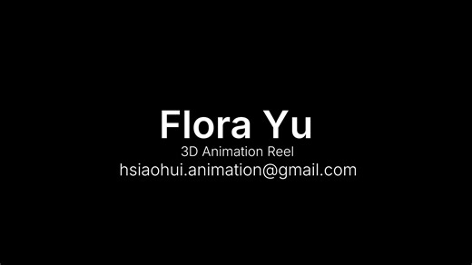 3D animation reel