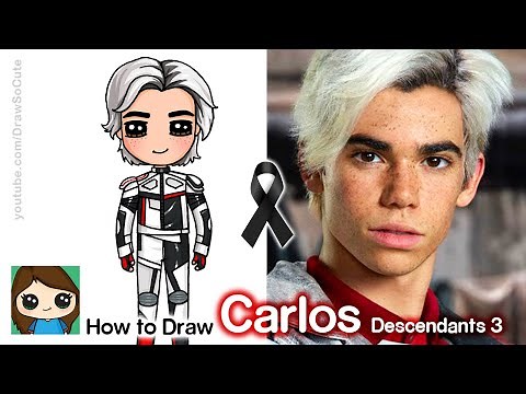 How to Draw Carlos from Descendants 3
