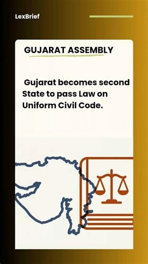 Gujarat UCC ⚖️🧾#shorts #shortsfeed #ucc #law #lawyer #gujarat #advocate #lawstudent #fyp #facts