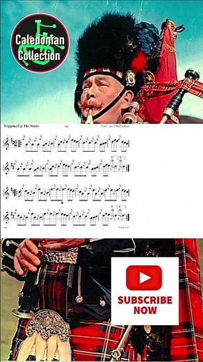 🎵TRIPPING UP THE STAIRS - Bagpipe Jigs & Hornpipes ***FREE PDF & BWW*** #ccoebt