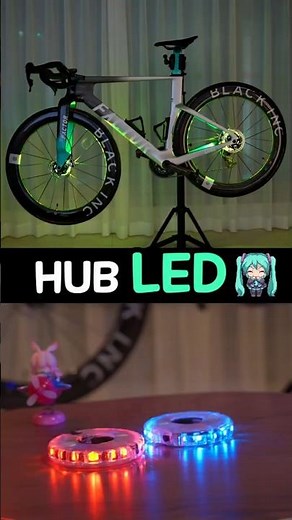 Insane Hub Lights for My Road Bike 🤔✨