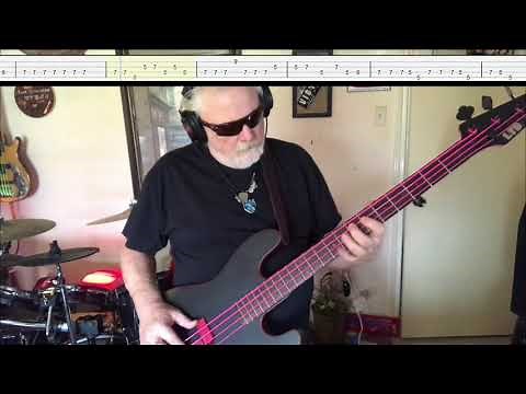 Rush - Working Man - Bass Cover with tabs