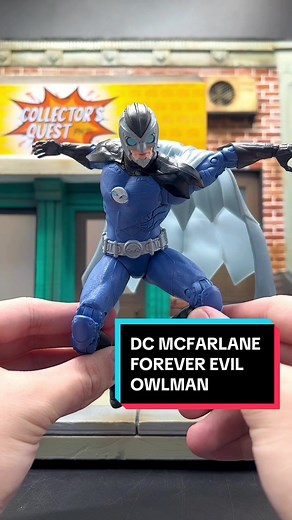 DC McFarlane Forever Evil Owlman Unboxing & Review