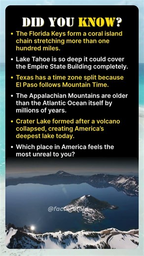 The Lake Inside a Collapsed Volcano