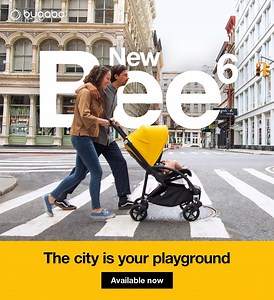 Meet the NEW Bugaboo Bee 6 and turn your city into a playground! With so many new features the Bugaboo Bee 6 will make exploring your city a comfortable and easy ride. It will take you form newborn and beyond, either use it from day one or add a Bugaboo Cocoon or the new Bugaboo Bee5 Bassinet with extra padding and a Breezy window for more comfort & extra ventilation. Higher adapters for easier reach of your baby and memory buttons for easy unlocking with one hand. Available online now now https