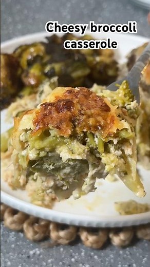 Cheesy Broccoli Casserole | Easy Comfort Food Recipe 🧀🥦