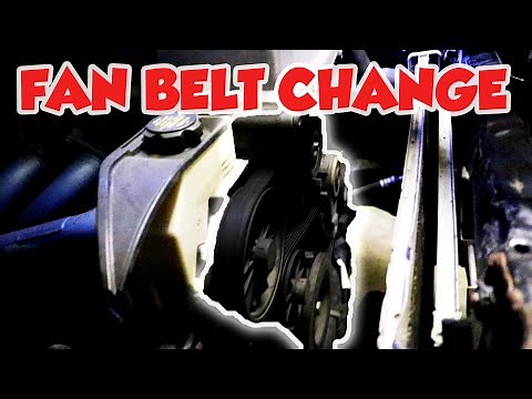 Ford FG Change Fan belt