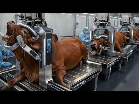 Inside the Brahman Bull Leather Mega Factory: How Car Seats Are Made | Mass Production