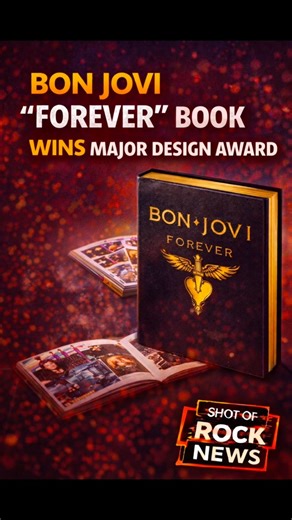 Bon Jovi Forever Book Wins Major Design Award