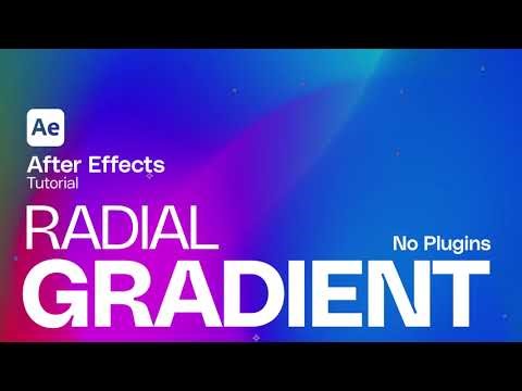 Create an Animated Radial Gradient in After Effects | CC Radial Blur Tutorial